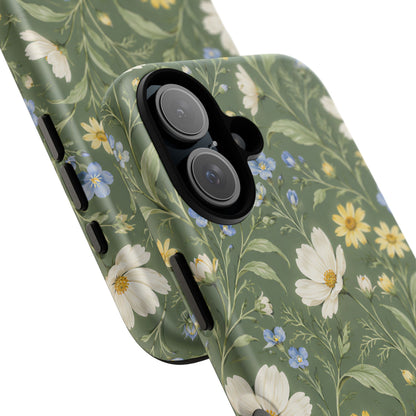 Wildflower iPhone Tough Case | Meadow Herbarium