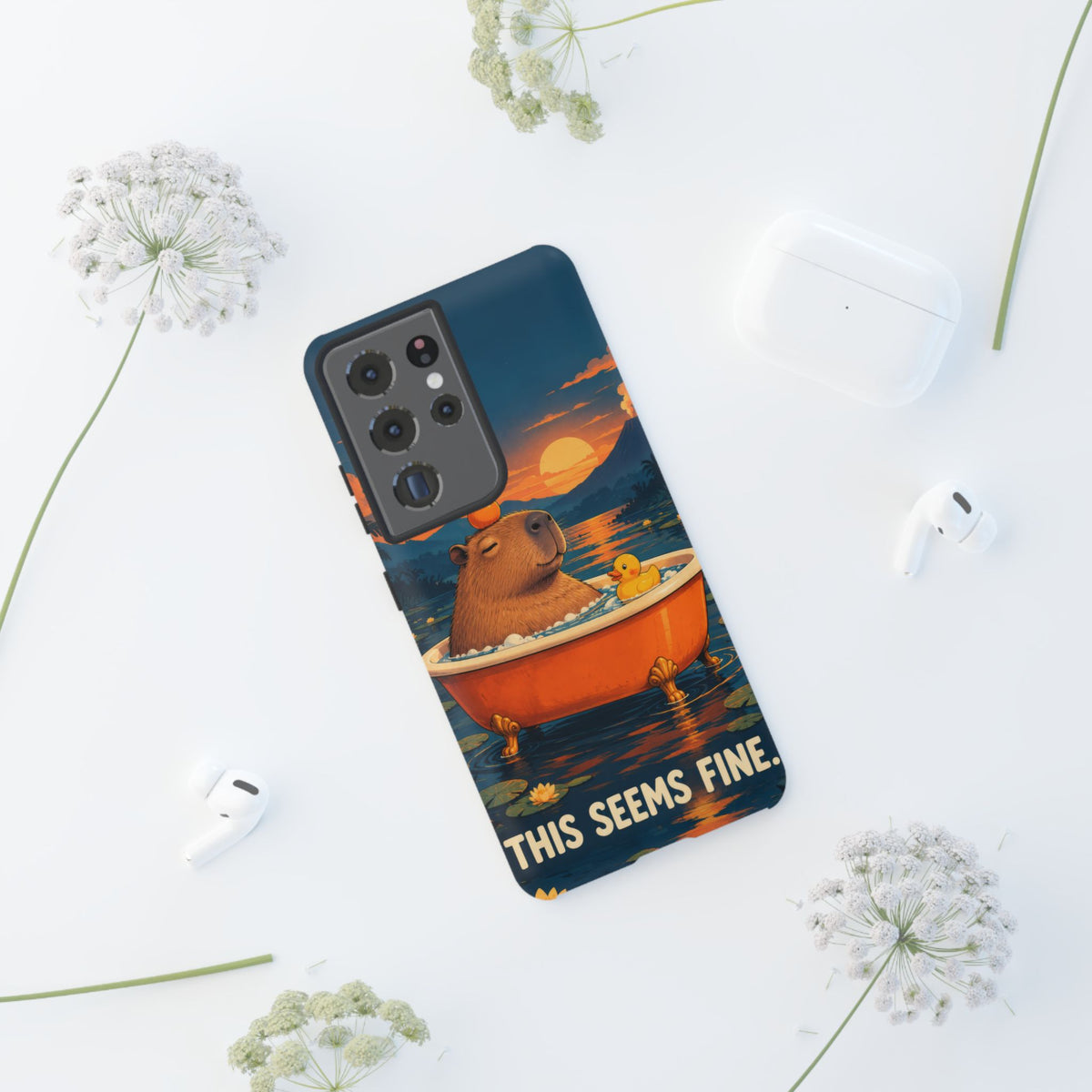 Minor Inconvenience Samsung Galaxy Tough Case | funny capybara