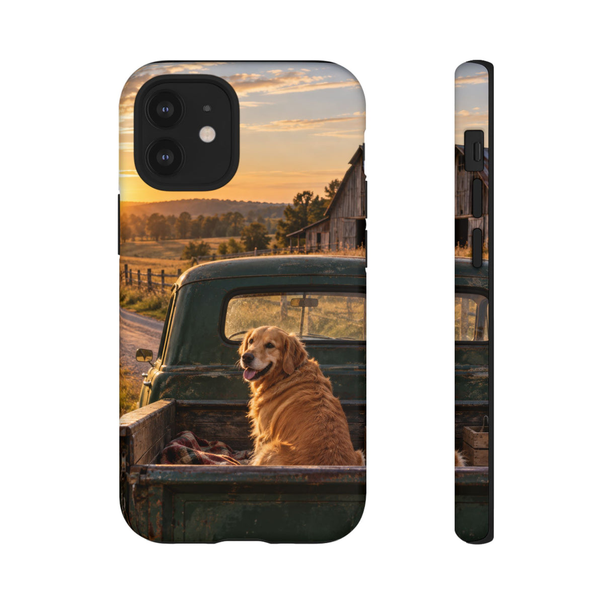 Sunday Road Golden iPhone Tough Case | golden retriever