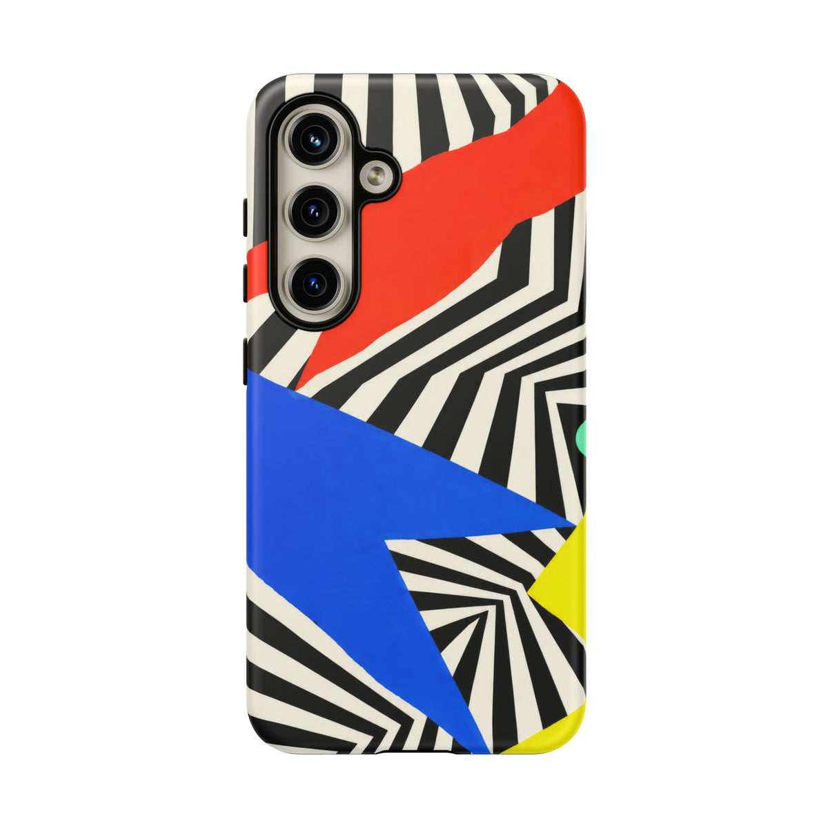 Broken Signal Samsung Galaxy Tough Case | Optical Stripe Art
