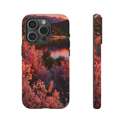 Alpine Bloom Lake iPhone Tough Phone Case