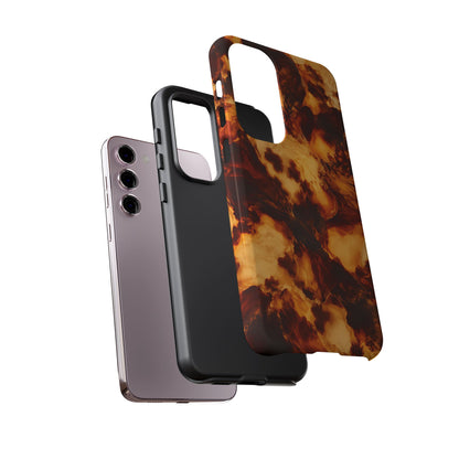 Amber Marble Samsung Galaxy Tough Case | Amber Mosaic