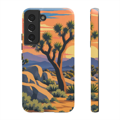 Joshua Tree — Desert Silhouettes Samsung Galaxy Tough Case