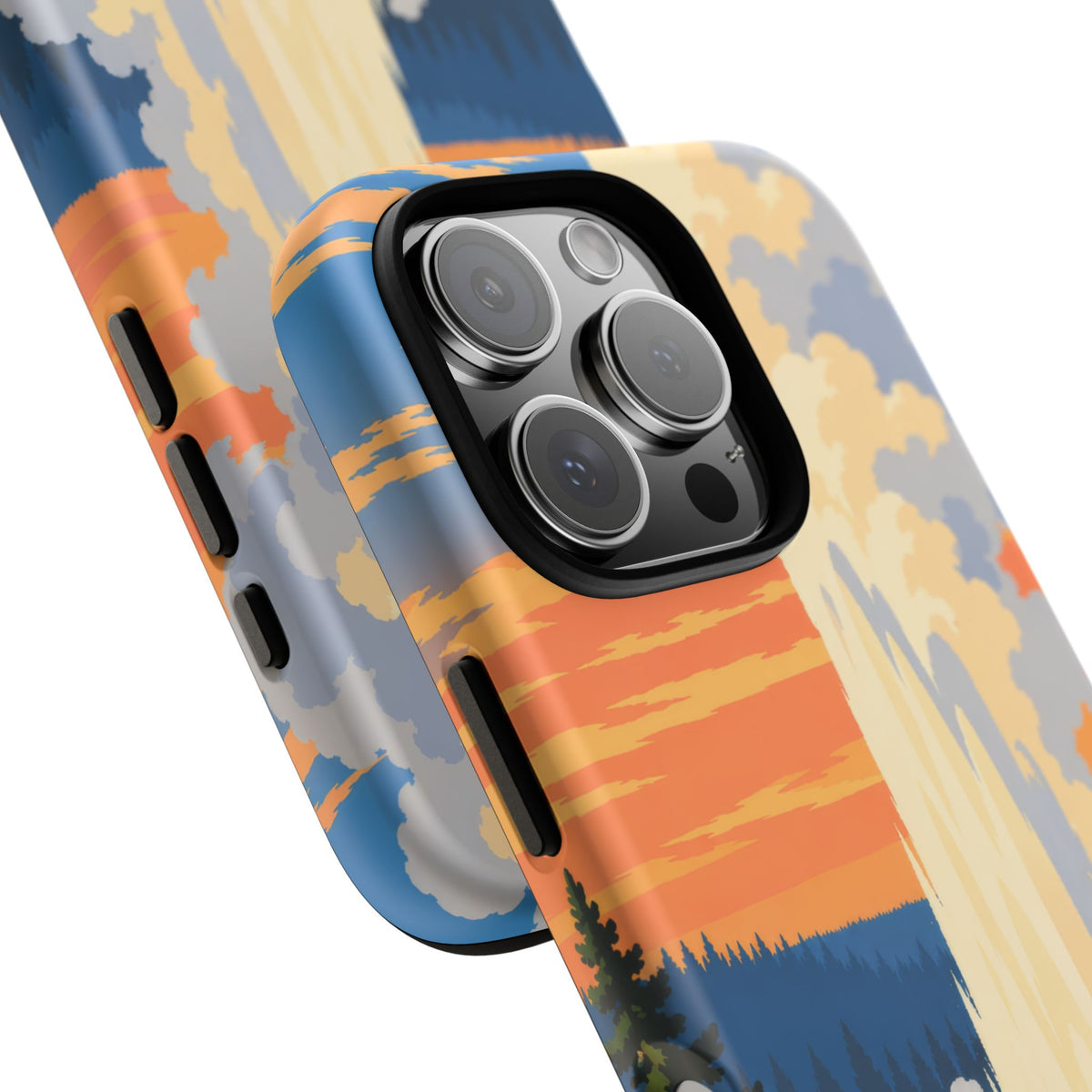 Yellowstone — Geyser Dawn iPhone Tough Case