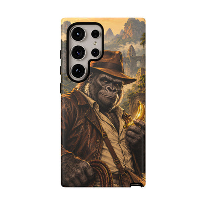Adventure Gorilla Samsung Galaxy Tough Case | Temple of Bananas