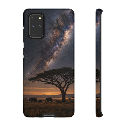 Milky Way over the Plains Samsung Galaxy Tough Case