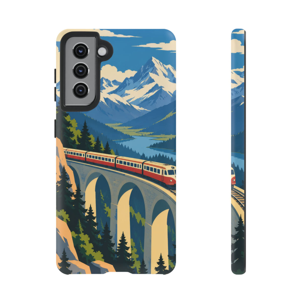 Travel by Train — Alpine Express Samsung Galaxy Tough Case | train travel
