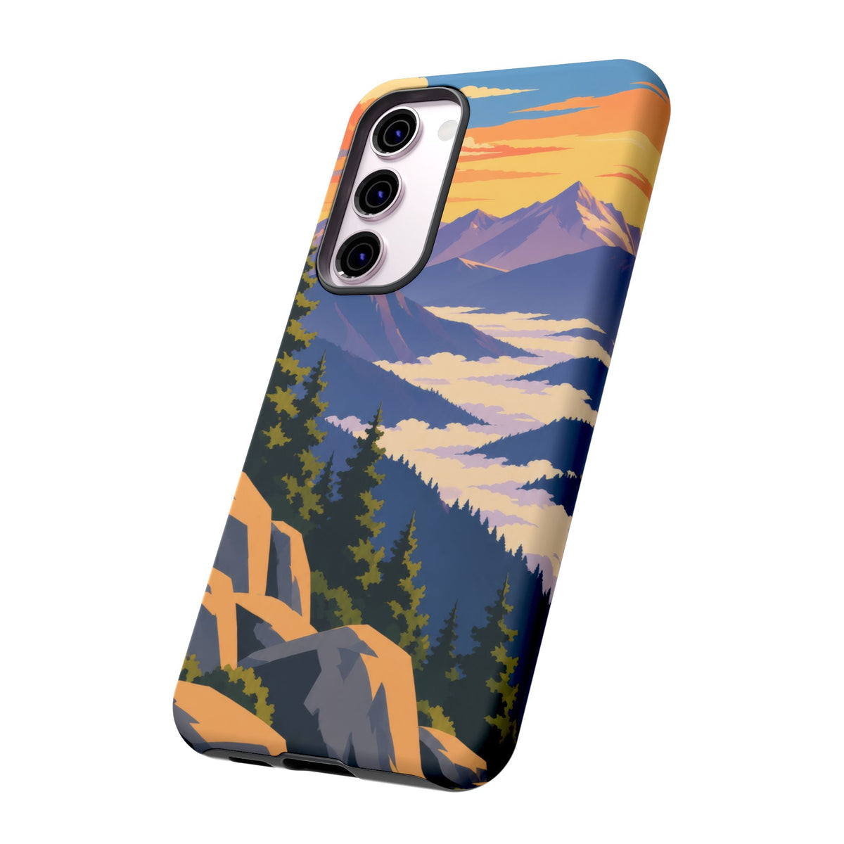 Misty Mountains — Amethyst Pass Samsung Galaxy Tough Case