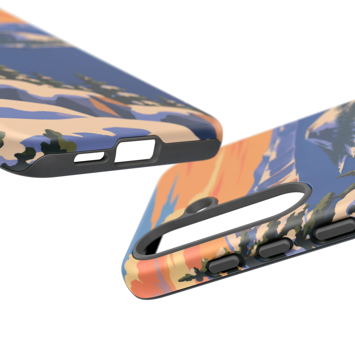 Crater Lake — Winter Caldera Samsung Galaxy Tough Case
