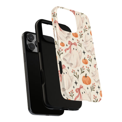 Blush Boo Social iPhone Tough Case | cute ghost