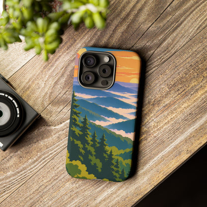 Great Smoky Mountains — Morning Veils iPhone Tough Case
