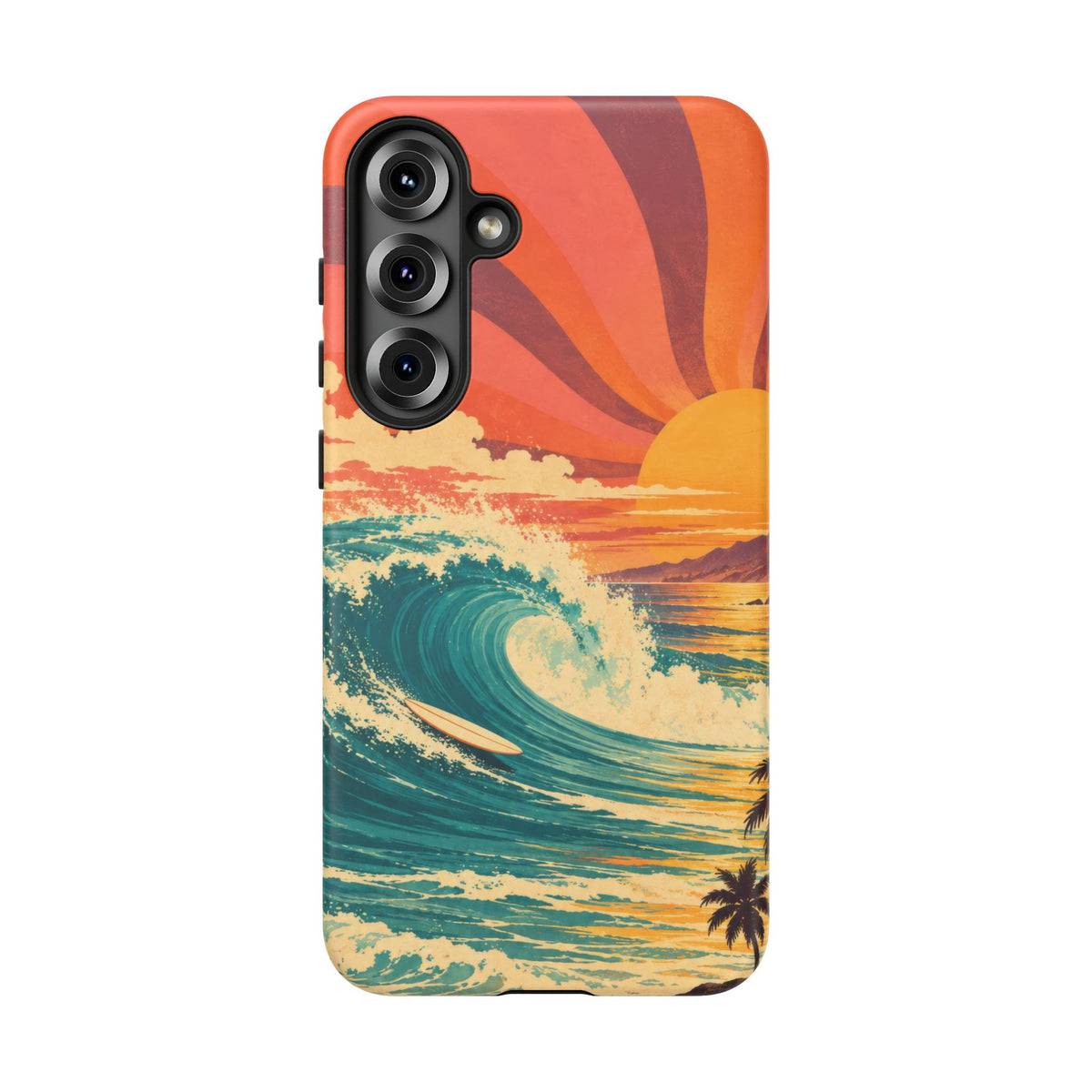 Pacific Daydream Samsung Galaxy Tough Case | vintage surf