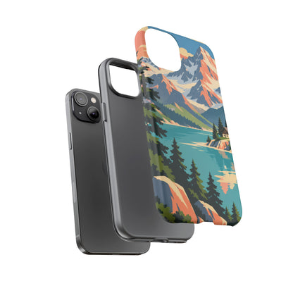 Switzerland — Alpine Lake iPhone Tough Case
