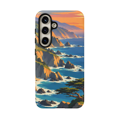 Big Sur — Cypress Coast Samsung Galaxy Tough Case