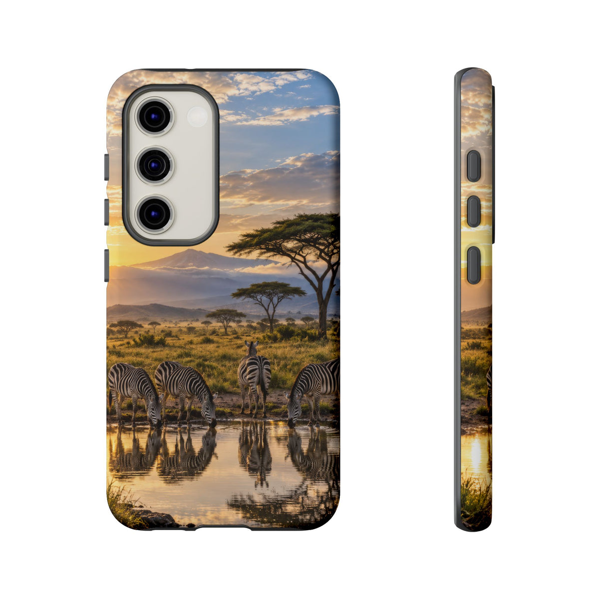 Zebra Water Mirror Samsung Galaxy Tough Case | zebra safari
