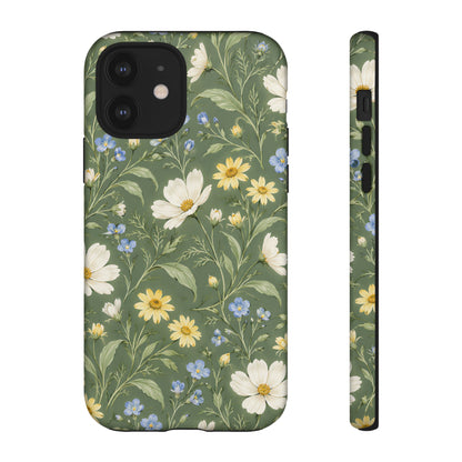 Wildflower iPhone Tough Case | Meadow Herbarium