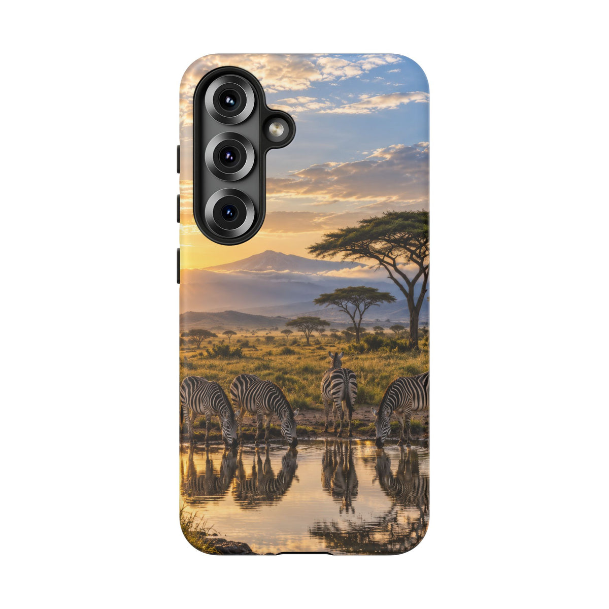 Zebra Water Mirror Samsung Galaxy Tough Case | zebra safari