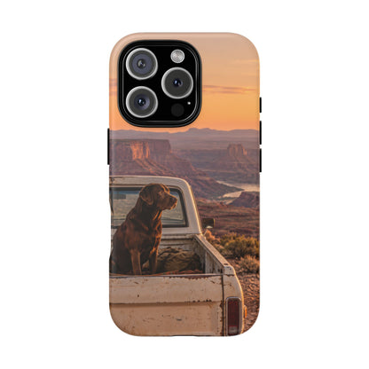 Desert Tailgate Companion iPhone Tough Case | labrador