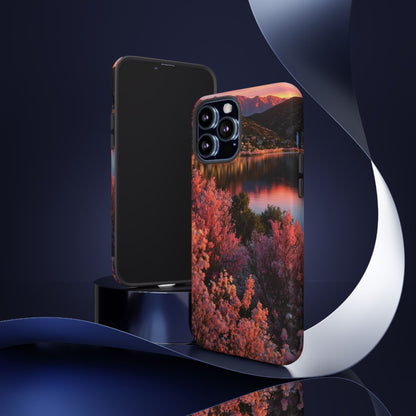Alpine Bloom Lake iPhone Tough Phone Case