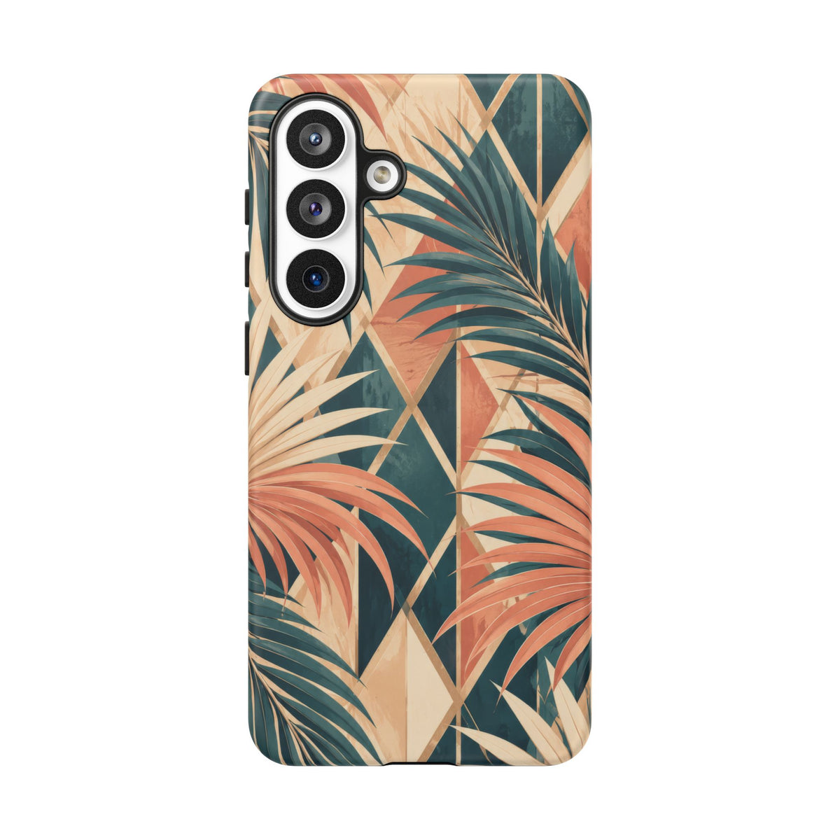 Coral Palm Pavilion Samsung Galaxy Tough Case | art deco