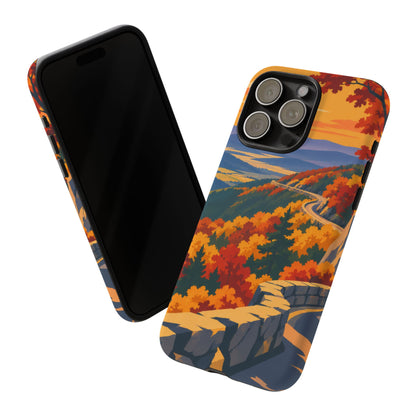 Skyline Drive — Overlook Gold iPhone Tough Case