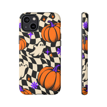 Spectral Groove iPhone Tough Case | retro halloween