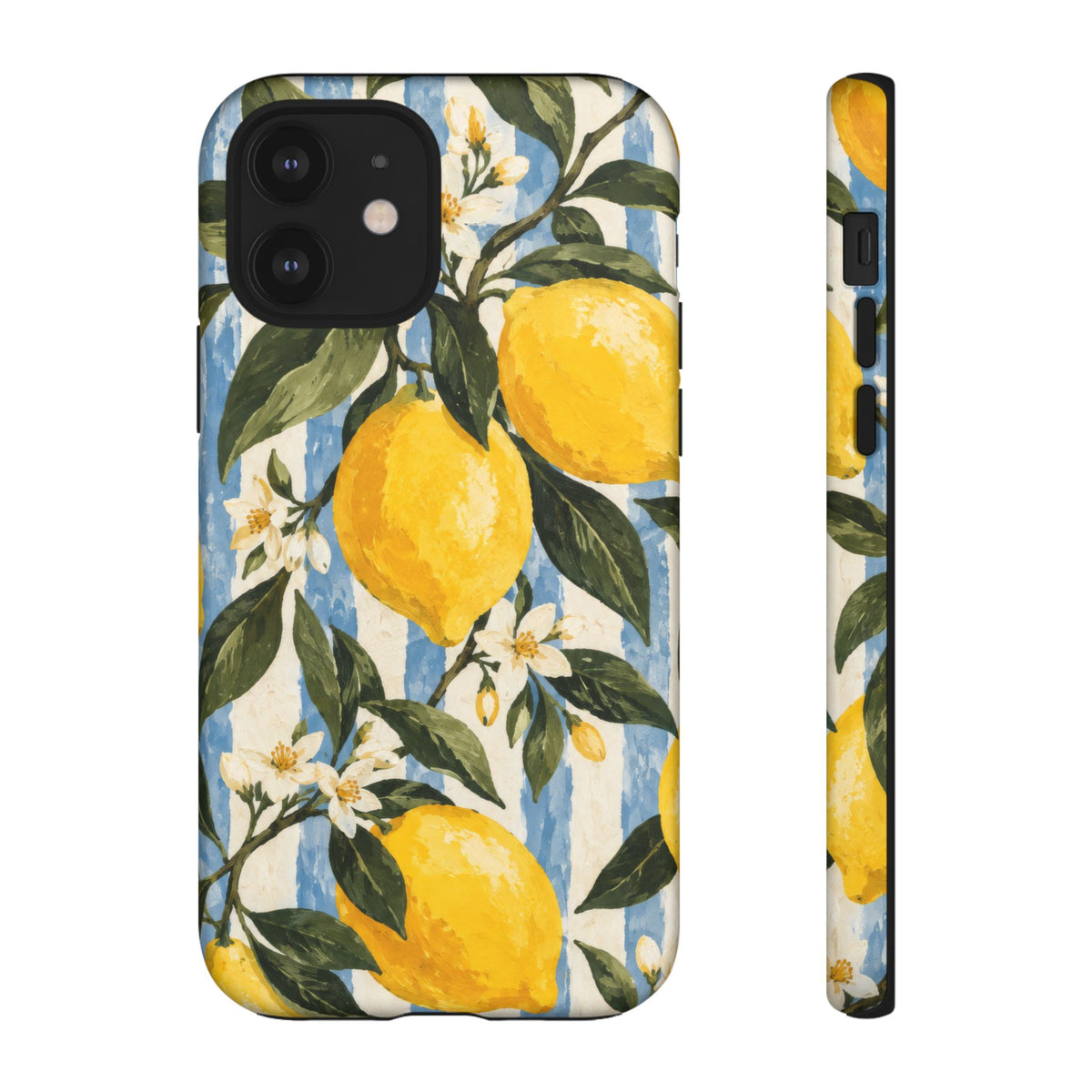 Riviera Lemons iPhone Tough Case | lemon print
