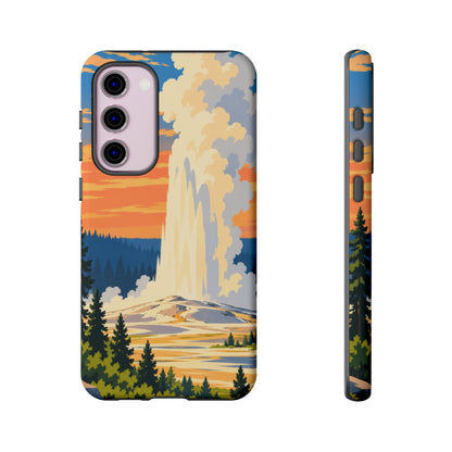 Yellowstone — Geyser Dawn Samsung Galaxy Tough Case