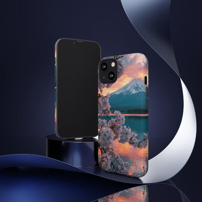Fuji Petal Reflection iPhone Tough Phone Case