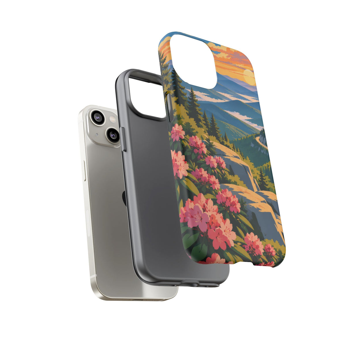 Blue Ridge Parkway — Ridgeway Bloom iPhone Tough Case