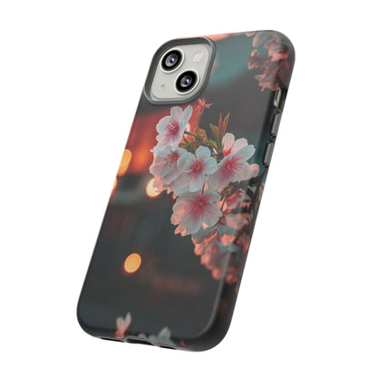 Kyoto Blossom Lanterns iPhone Tough Phone Case