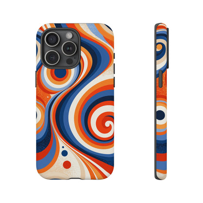 Electric Orbit iPhone Tough Phone Case