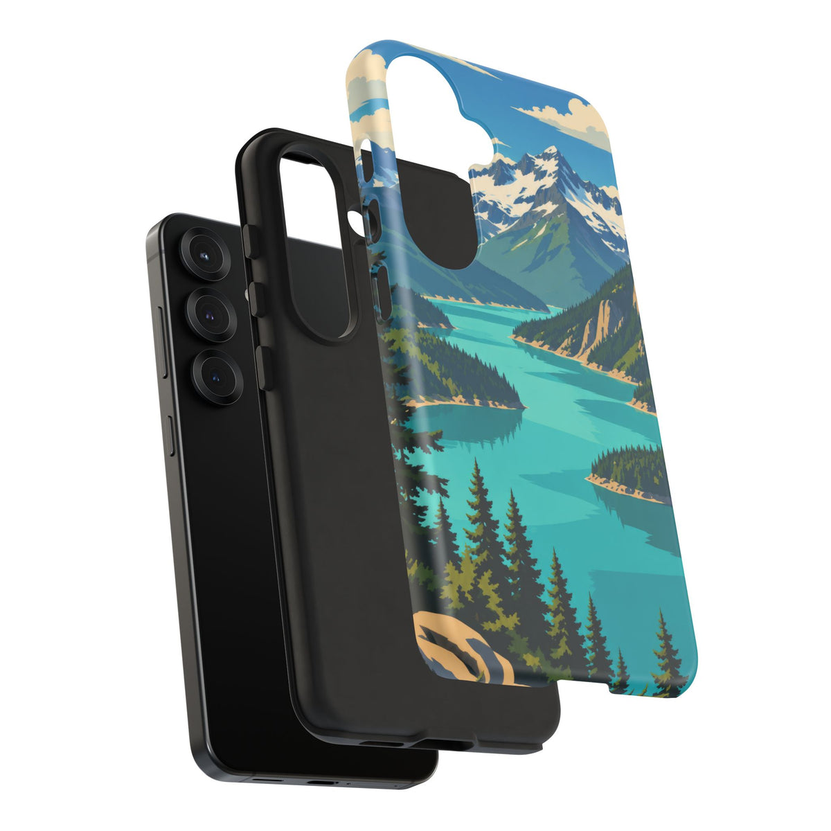 Cascades — Diablo Blue Samsung Galaxy Tough Case