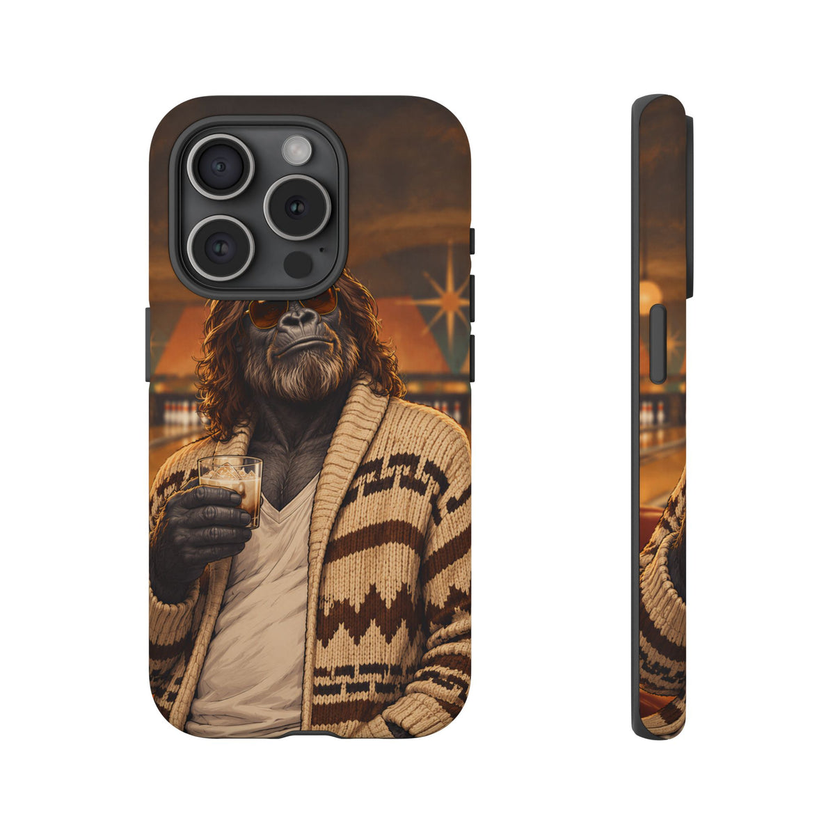 Cardigan Gorilla iPhone Tough Case | The Primate Abides