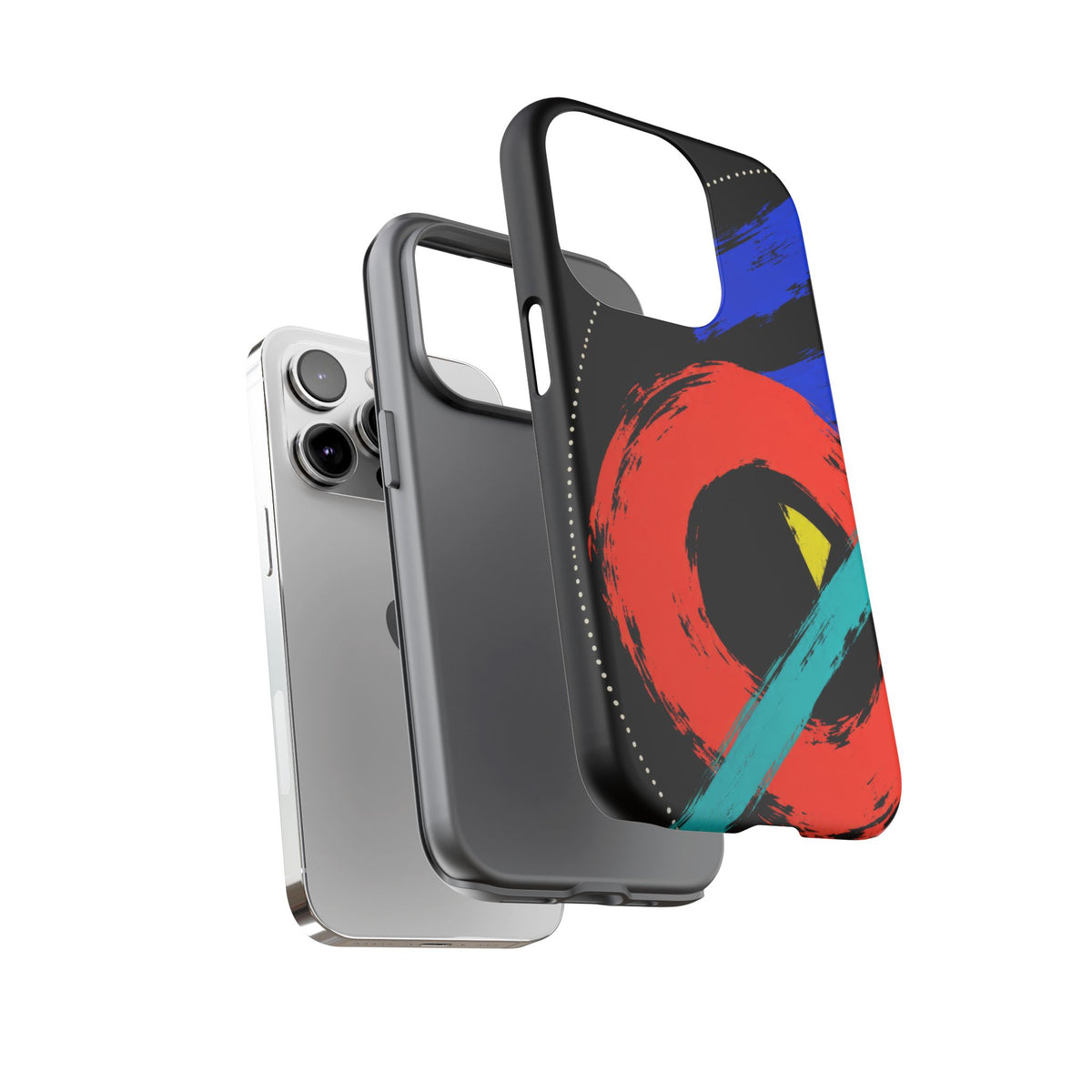 After Hours iPhone Tough Case | Abstract Orbital Art