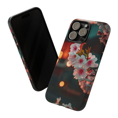 Kyoto Blossom Lanterns iPhone Tough Phone Case