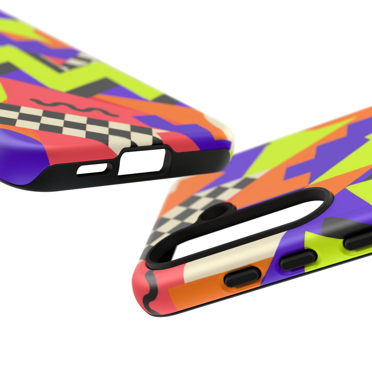 Acid Arcade Samsung Galaxy Tough Case | Bright Retro Geometry