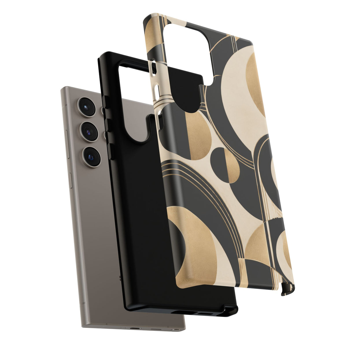 Pearl Orbit Samsung Galaxy Tough Case | art deco