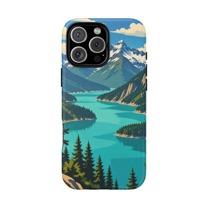 Cascades — Diablo Blue iPhone Tough Case