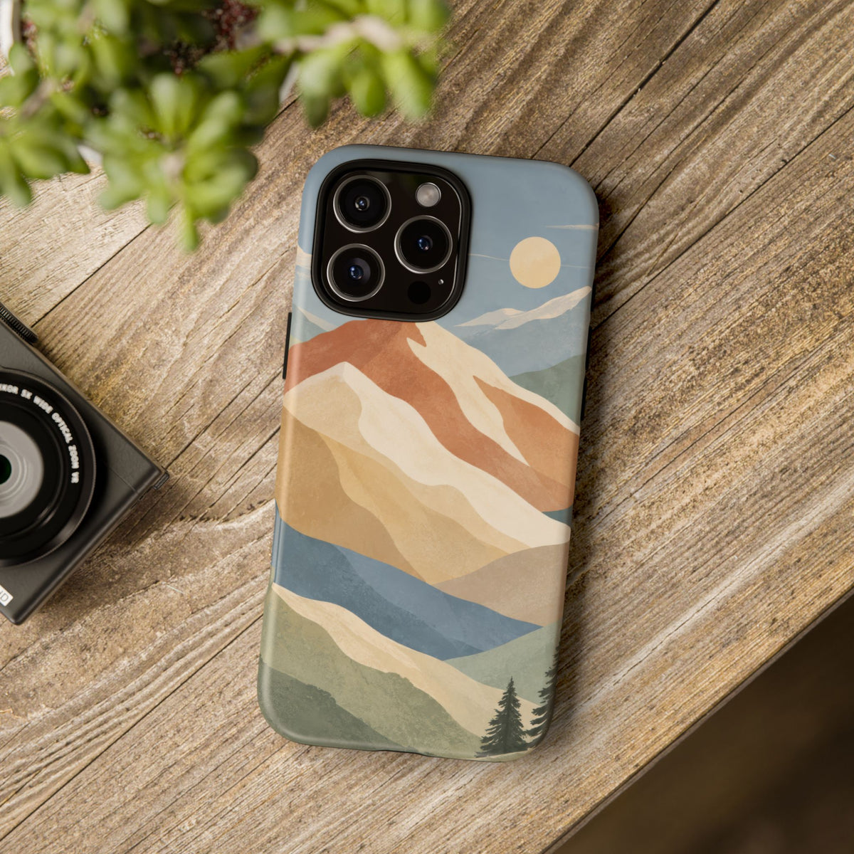 Sandstone Horizon iPhone Tough Case | sandstone mountains