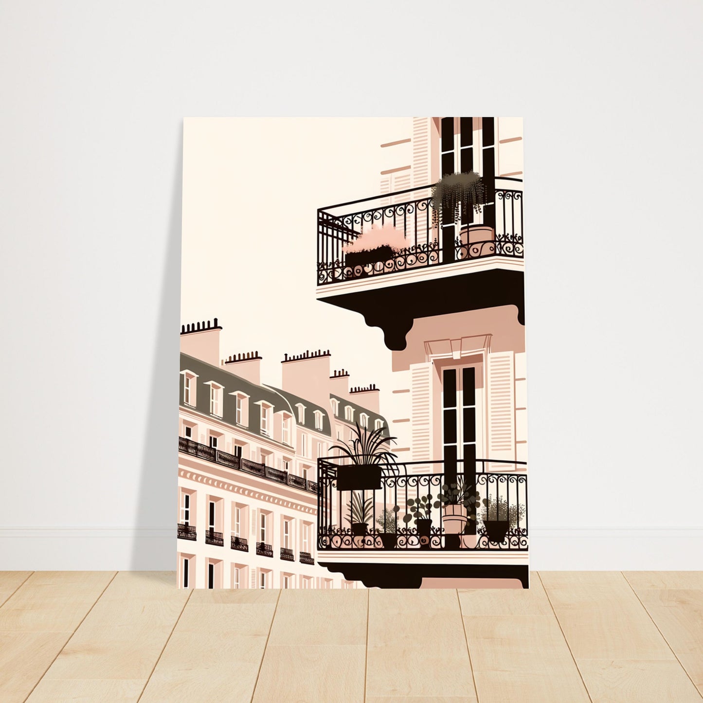 Wall Art - Balcony Bliss in Paris