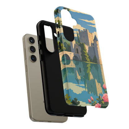 English Castle — Moat and Roses Samsung Galaxy Tough Case