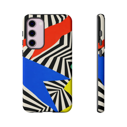 Broken Signal Samsung Galaxy Tough Case | Optical Stripe Art