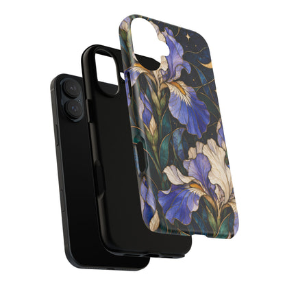 Celestial Iris iPhone Tough Case | iris flowers