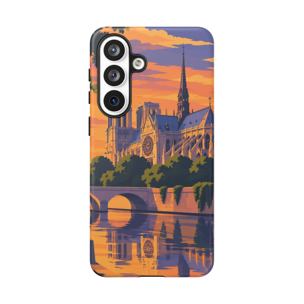 Notre Dame — Cathedral Twilight Samsung Galaxy Tough Case