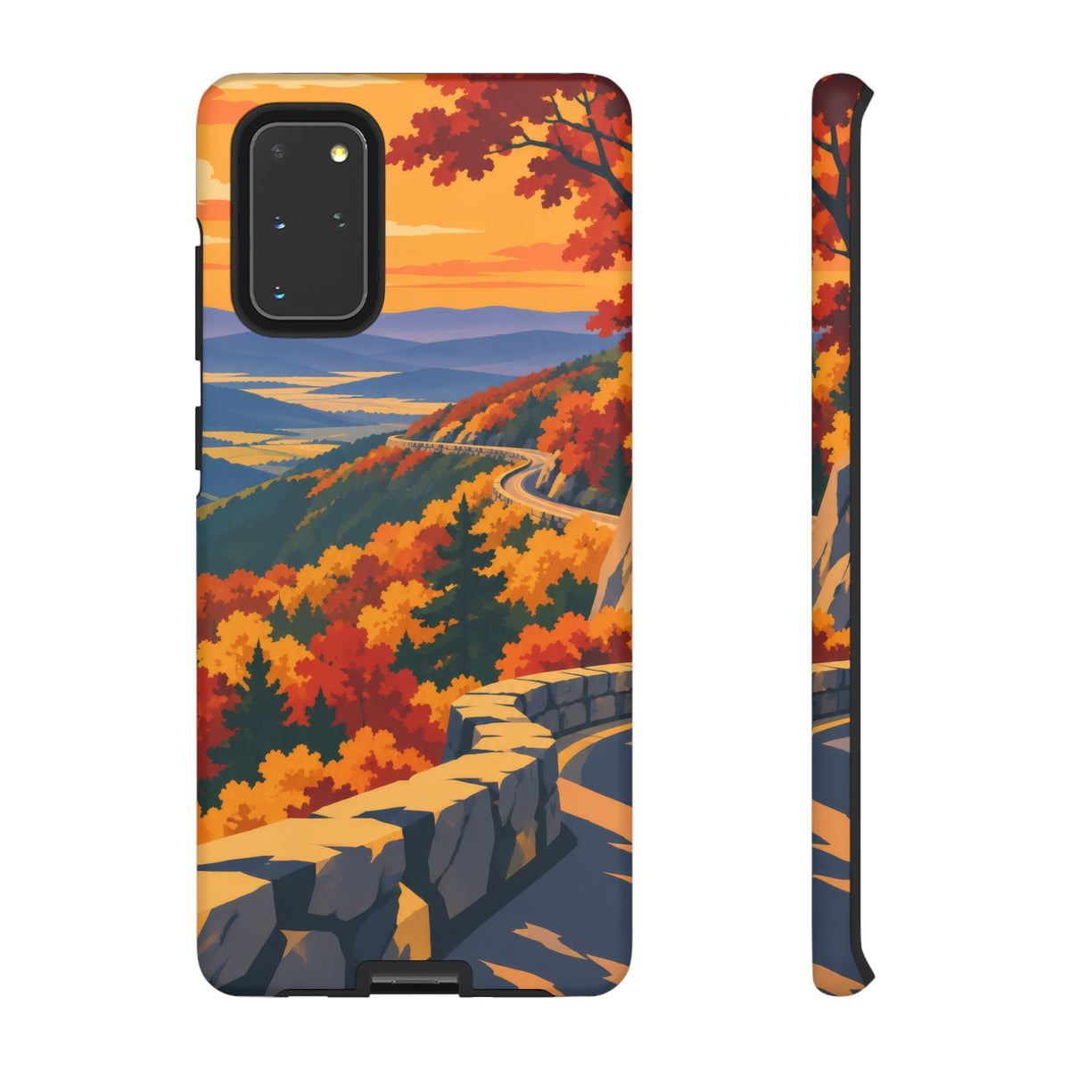 Skyline Drive — Overlook Gold Samsung Galaxy Tough Case