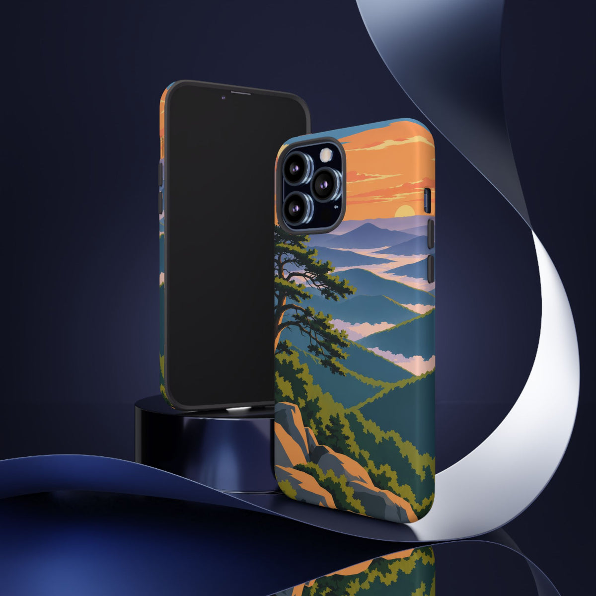 Shenandoah — Blue Hour Ridges iPhone Tough Case