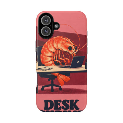 Desk Shrimp iPhone Tough Case