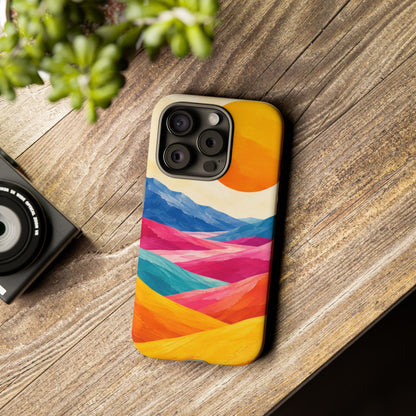 Solstice Ribbons iPhone Tough Case | sunscape