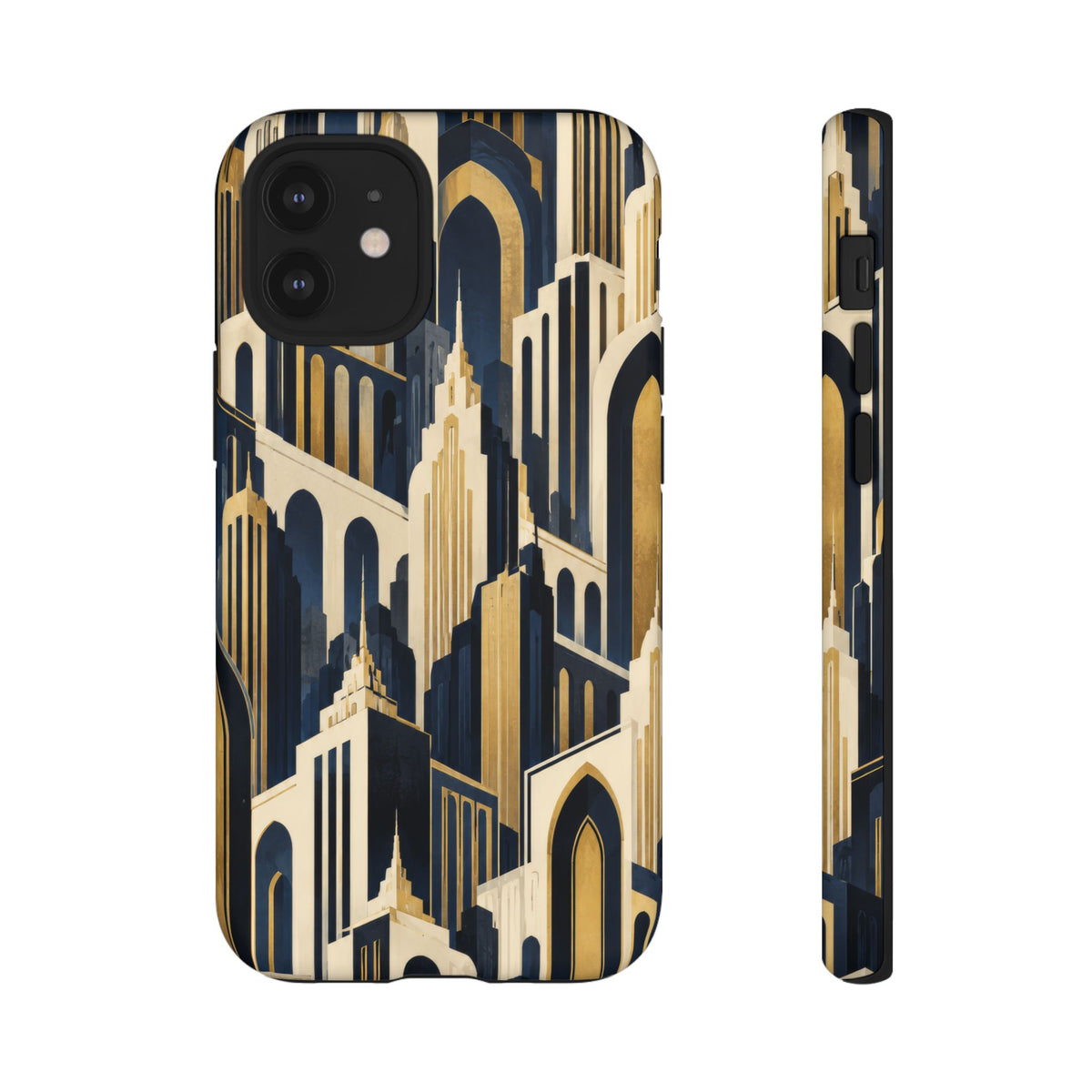 Midnight Metropolis iPhone Tough Case | art deco